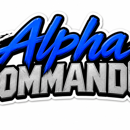 Alpha Commando Sticker